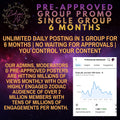 Single Group | 6 Months | Zodiac AF Pre-Approved Poster Access